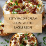 Zesty Bacon Cream Cheese Bagels Recipe