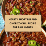 Short Rib and Chorizo Chili Recipe