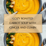 Roasted Carrot Soup Recipe