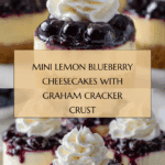Juicy Mini Lemon Blueberry Cheesecakes Recipe