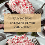 No Bake Peppermint Pie Recipe