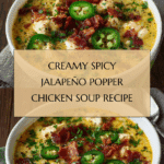 Spicy Jalapeño Popper Chicken Soup Recipe