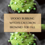 Bubbling Witch's Cauldron Brownies Recipe
