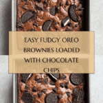 Easy Fudgy Oreo Brownie Recipe