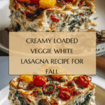 Loaded Veggie White Lasagna Recipe