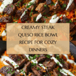 Steak Queso Rice : A Flavorful Recipe