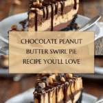 Decadent Chocolate Peanut Butter Swirl Pie Recipe
