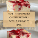 Healthy Raspberry Cheesecake Bars Recipe