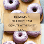 Blueberry Cake Donuts Recipe