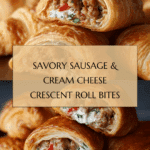 Sausage, Rotel & Cream Cheese Crescent Rolls Recipe