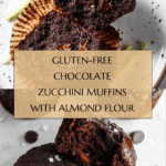 Chocolate Zucchini Muffins - Gluten Free Recipe