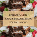 BAILEY’S IRISH CREAM BROWNIES RECIPE