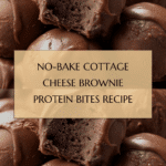 No-Bake Cottage Cheese Brownie Batter Protein Bites Recipe