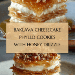 secake Phyllo Cookies with Honey Drizzle Recipe