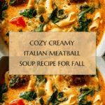 Creamy Italian Meatball Soup Recipe