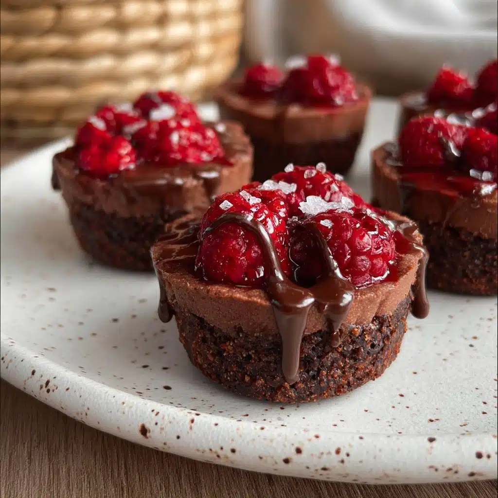 Marry Me No Bake Raspberry Chocolate Mousse Cups Recipe - Recipe Image