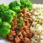 Sweet and Spicy Ground Turkey & Broccoli Bowls Recipe