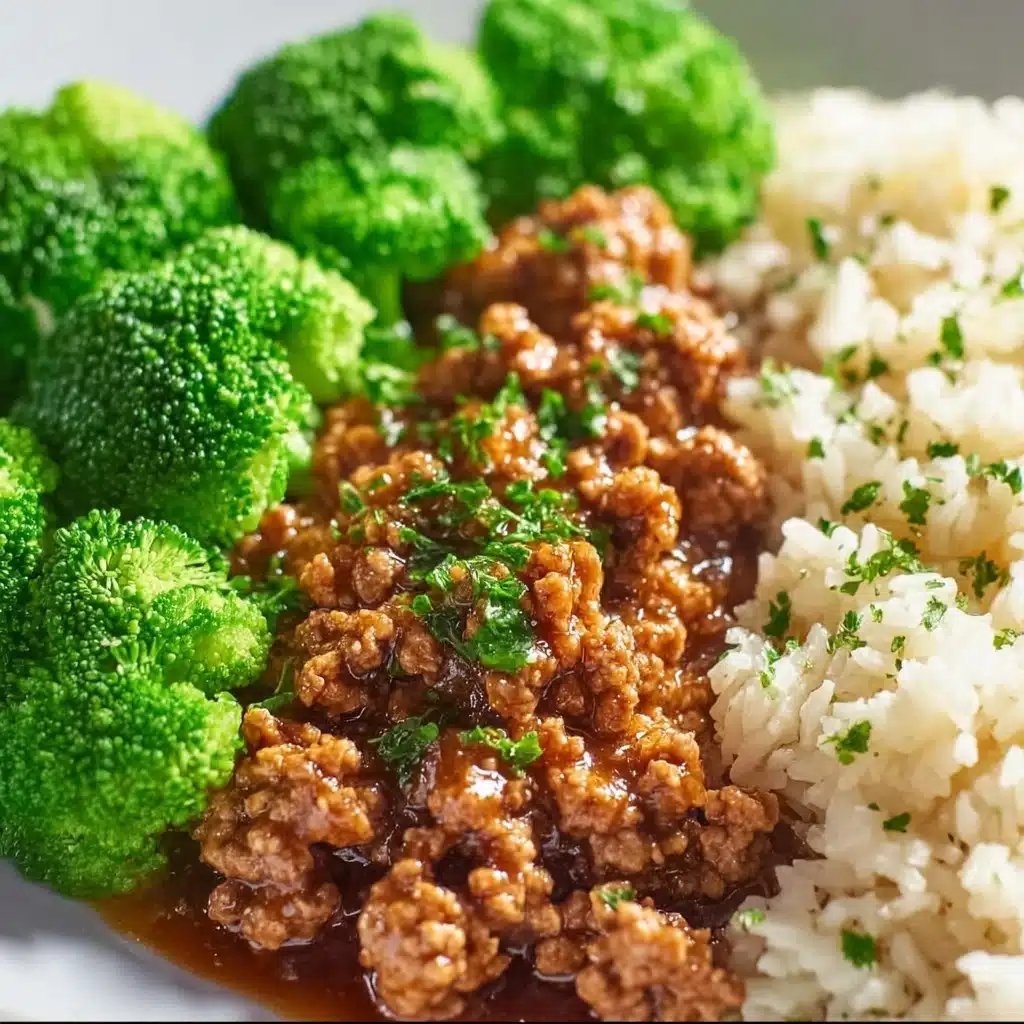 Sweet and Spicy Ground Turkey & Broccoli Bowls Recipe - Recipe Image