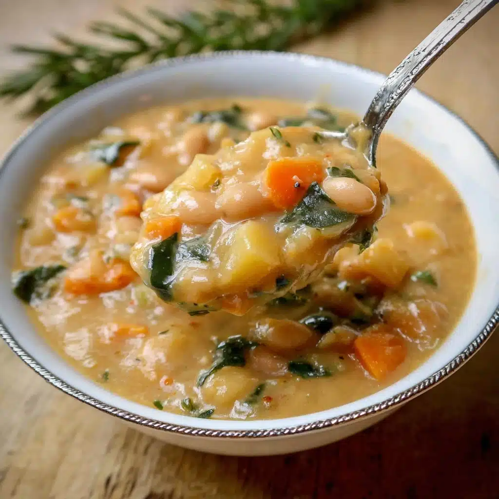 THE BEST WHITE BEAN SOUP Recipe - Recipe Image