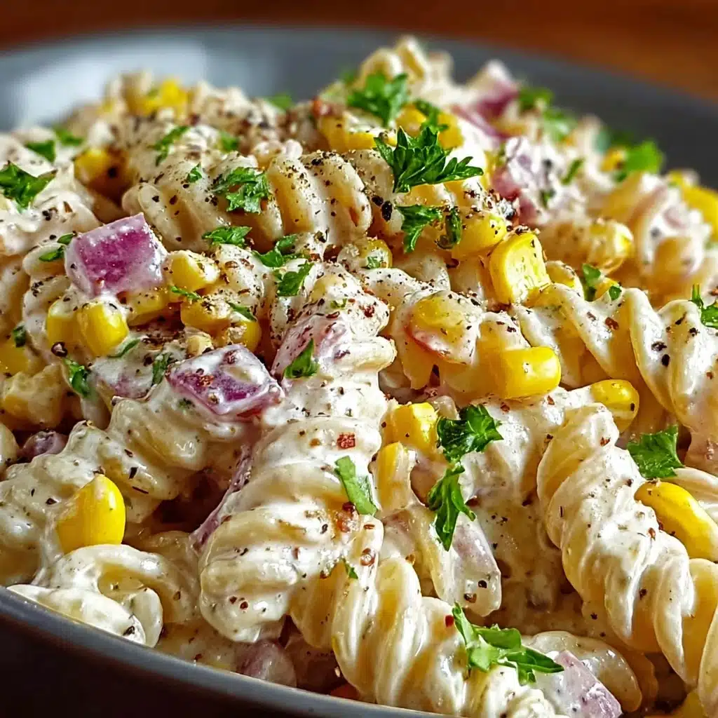 Street Corn Pasta Salad Recipe - Recipe Image