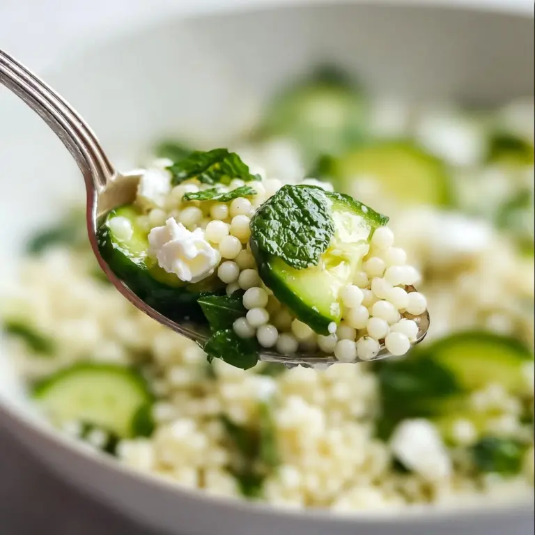 Flavorful Cucumber Couscous Salad Recipe