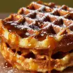 Apple Fritter Waffle Donuts Recipe
