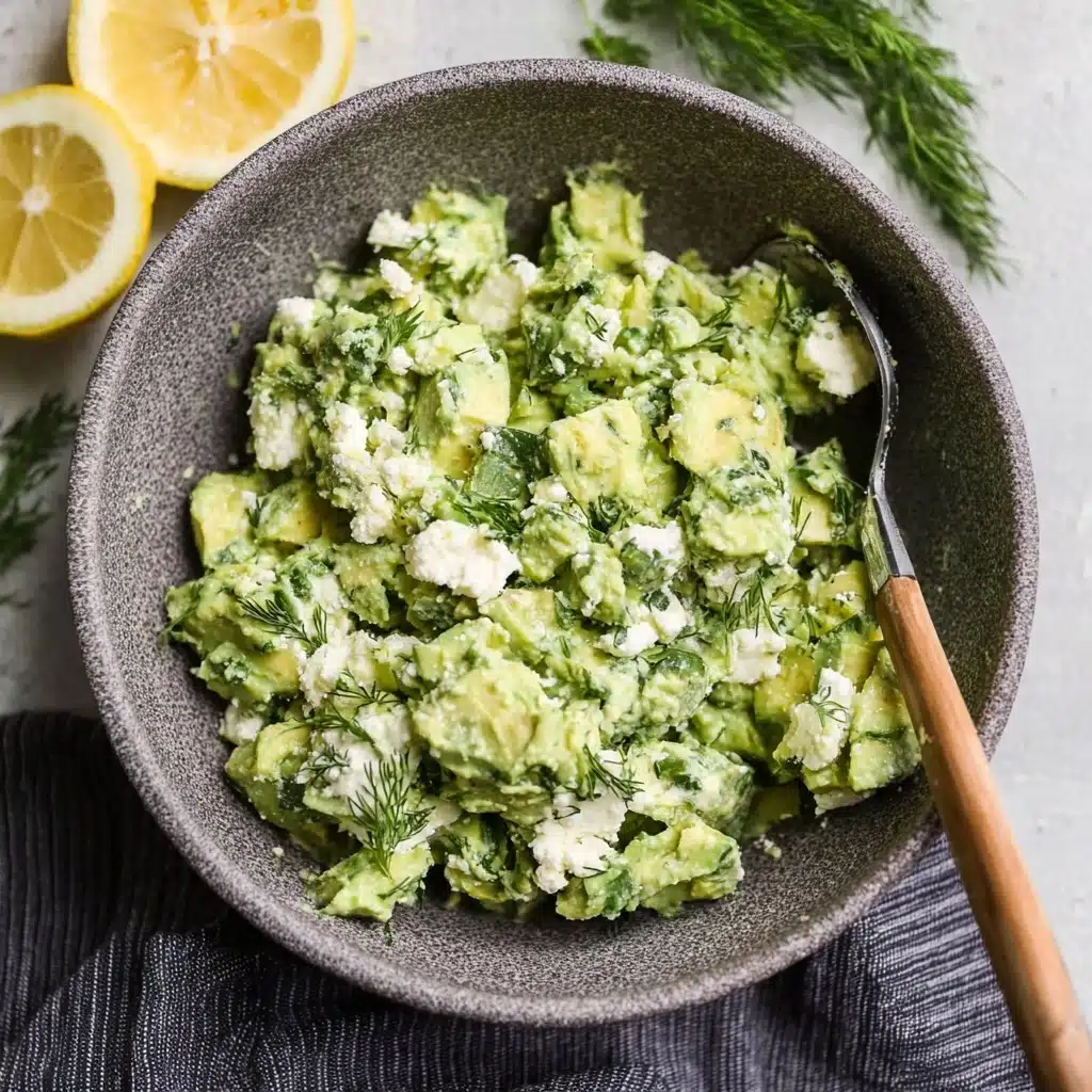 Baked Salmon with Avocado & Feta Recipe - Recipe Image
