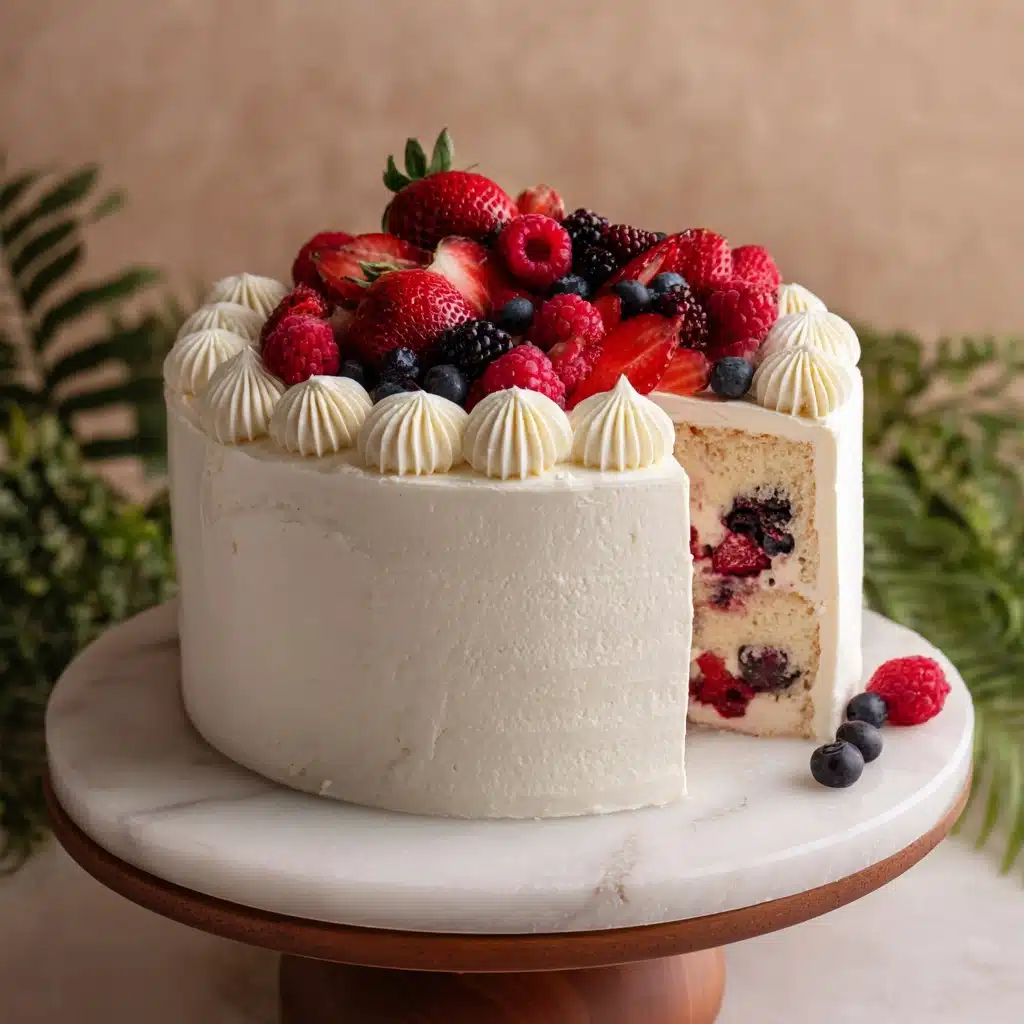 BERRY CHANTILLY CAKE RECIPE - Recipe Image