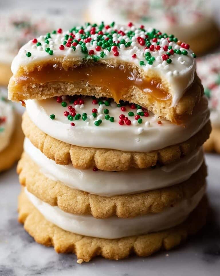 Caramel Ritz Cracker Christmas Cookies Recipe