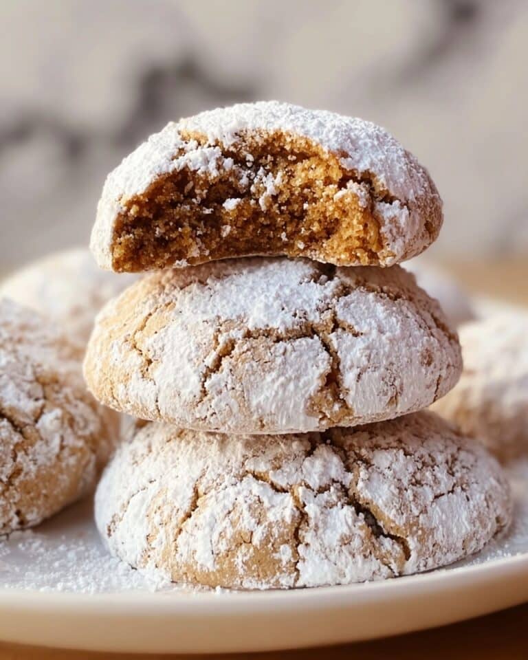 Gingerbread Snowball Cookies Recipe