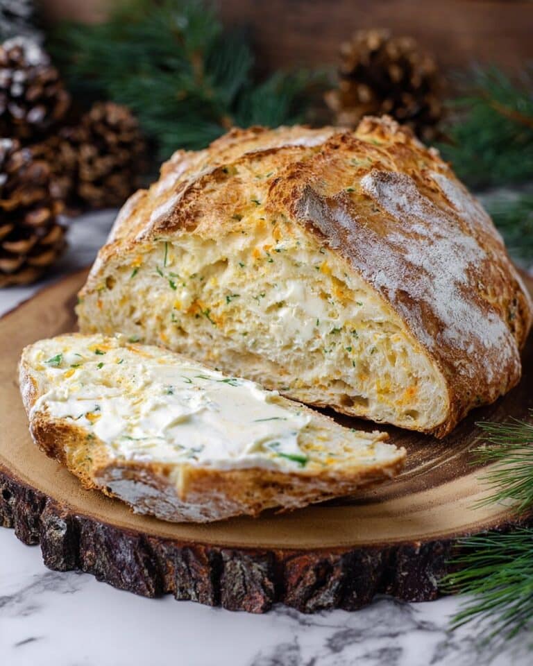 Cheddar and Herb Soda Bread Recipe