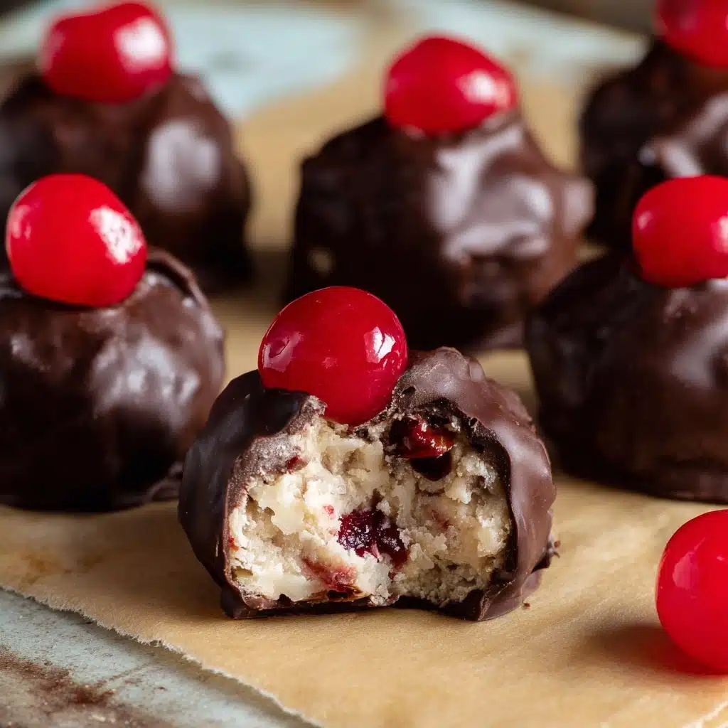 Cherry Bourbon Balls Recipe - Recipe Image