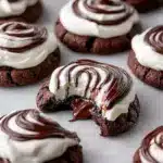 Double Chocolate Marshmallow Cookies Recipe