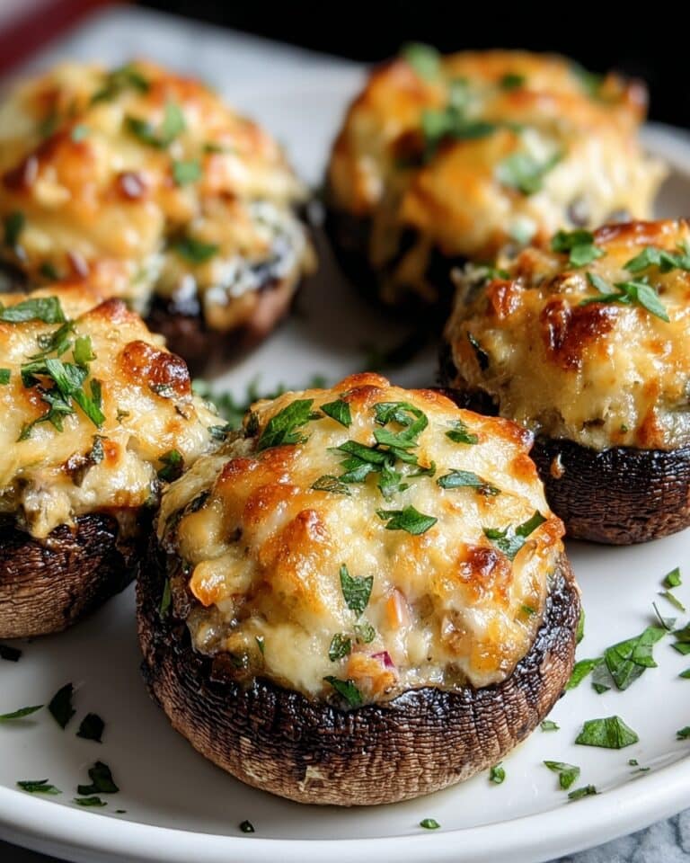 Crab Stuffed Mushrooms Recipe
