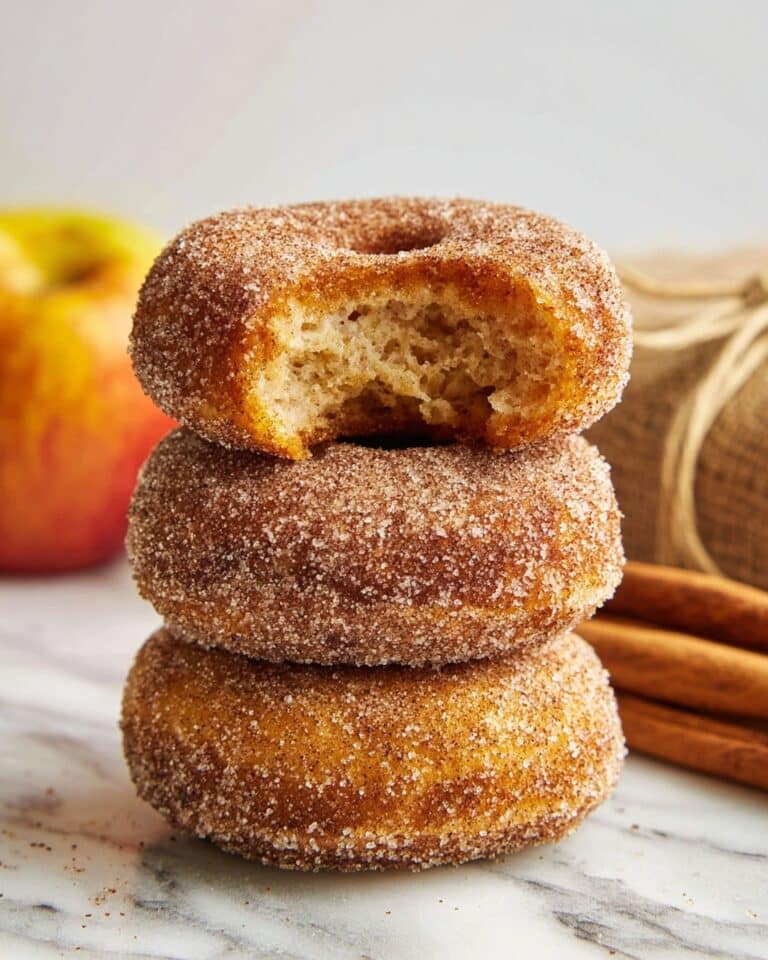 Spiced Apple Cider Baked Donuts Recipe