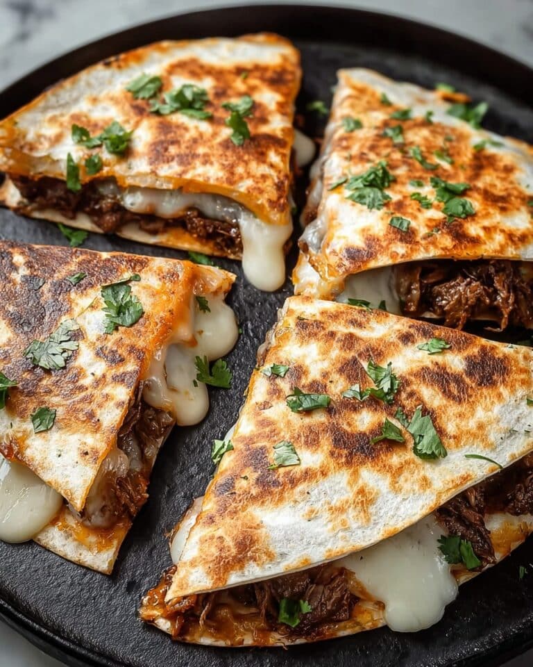 Steak Cheese Quesadillas on Blackstone Recipe