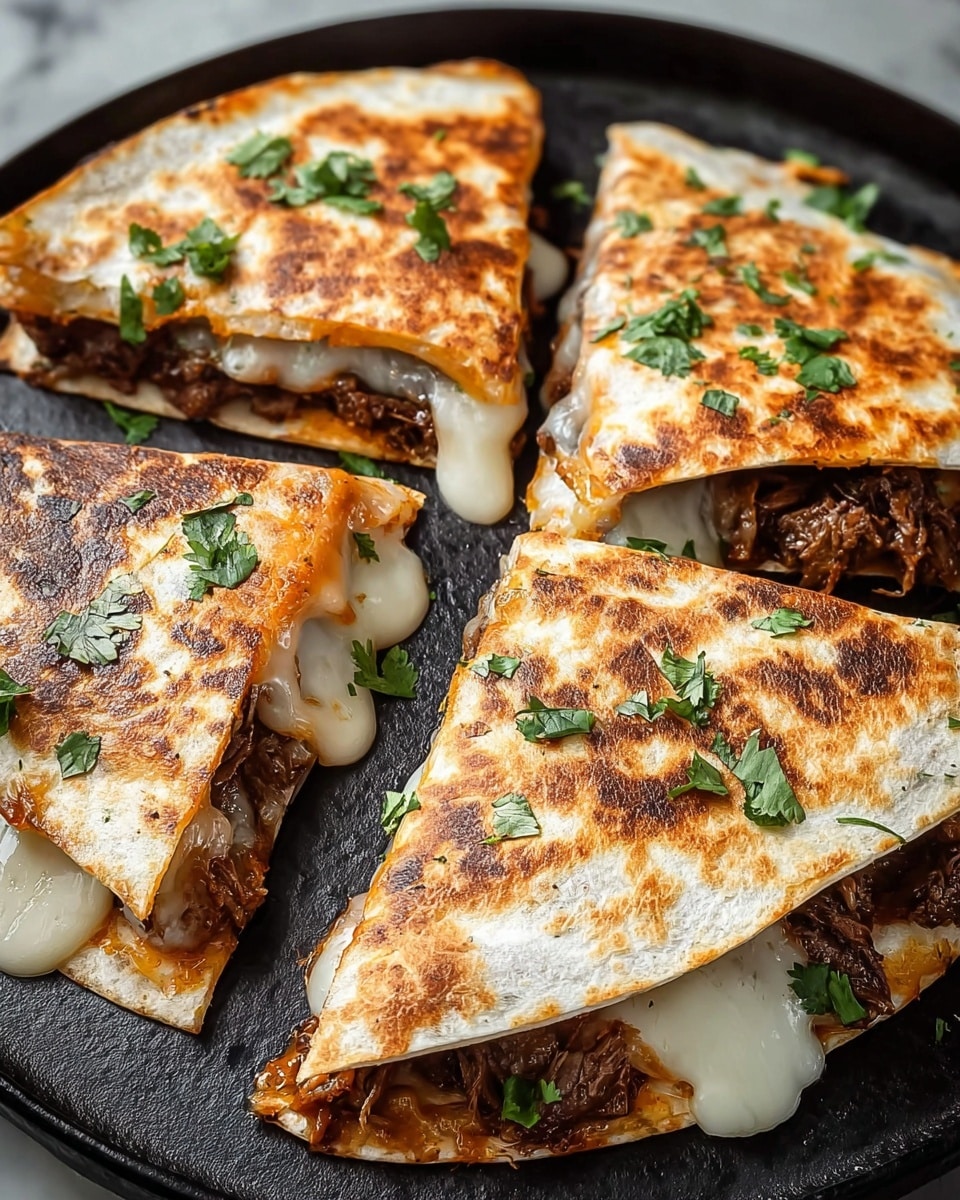 Steak Cheese Quesadillas on Blackstone Recipe - Recipe Image