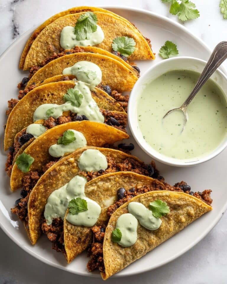 Crispy Baked Ground Turkey Tacos Recipe