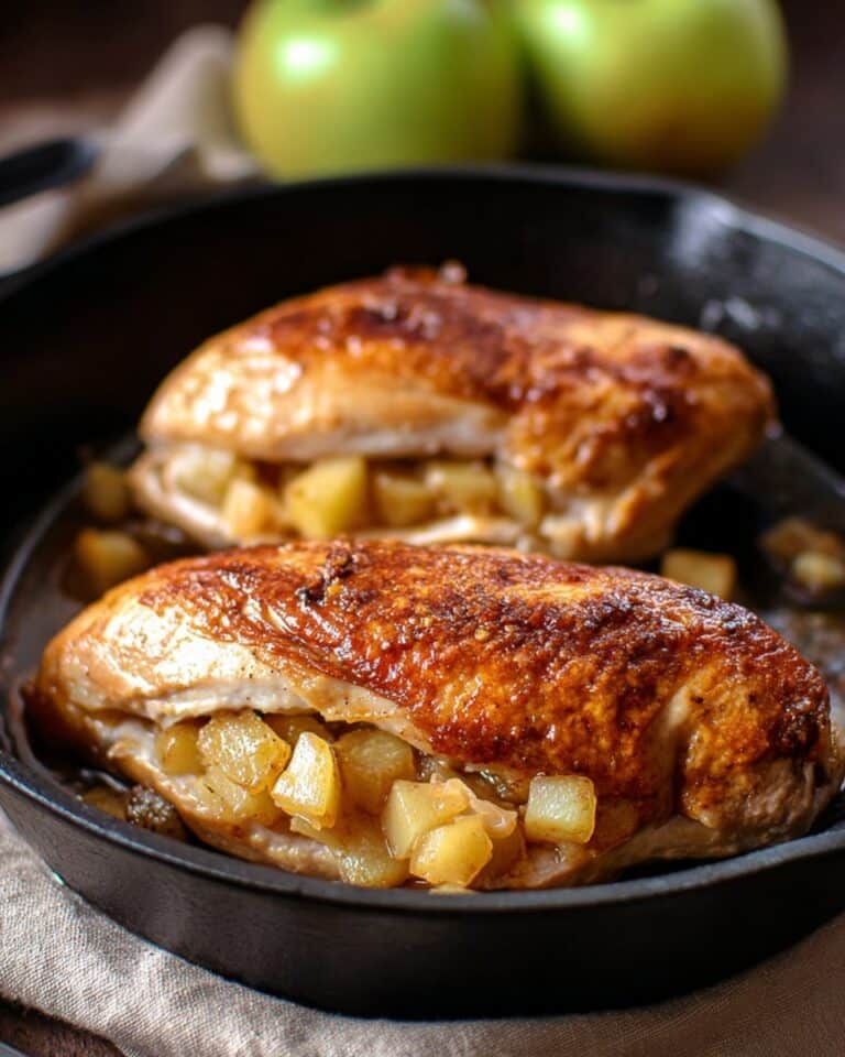 Apple and Brie Stuffed Chicken Recipe
