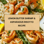 The Best Lemon Butter Shrimp and Asparagus Risotto Recipe