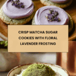 Dreamy Matcha Lavender Sugar Cookies Recipe
