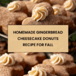 Gingerbread Cheesecake Donuts Recipe