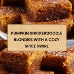 Pumpkin Snickerdoodle Blondies Recipe