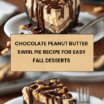 Decadent Chocolate Peanut Butter Swirl Pie Recipe