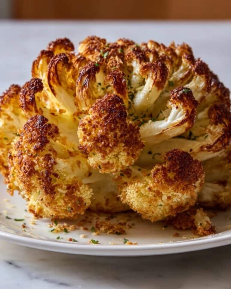 Oven-Baked Blooming Onion with Spicy Dipping Sauce Recipe