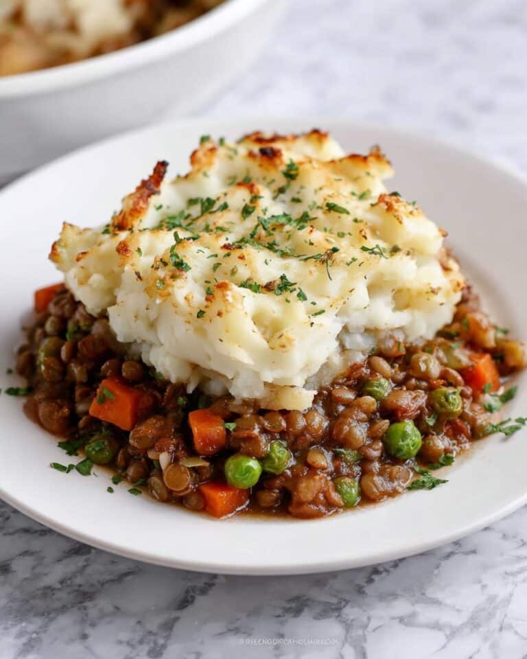 Easy Vegetarian Lentil Shepherd’s Pie Recipe