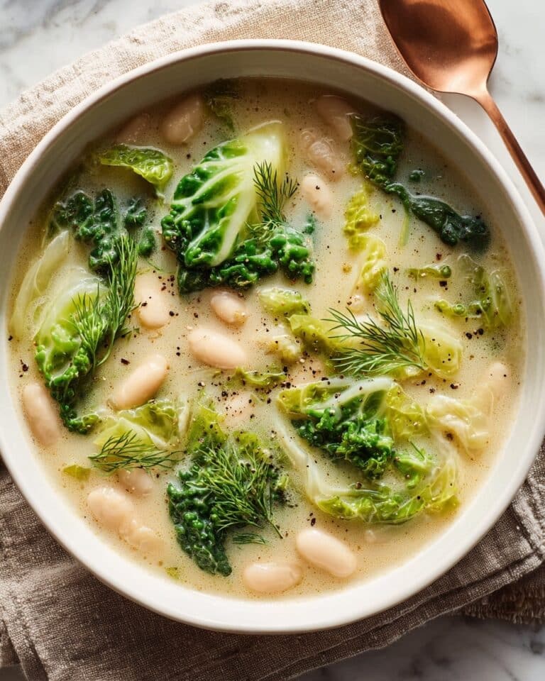 Lemon Dill Cabbage Soup Recipe