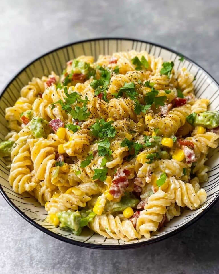 Perfect Mexican Street Corn Pasta Salad Recipe