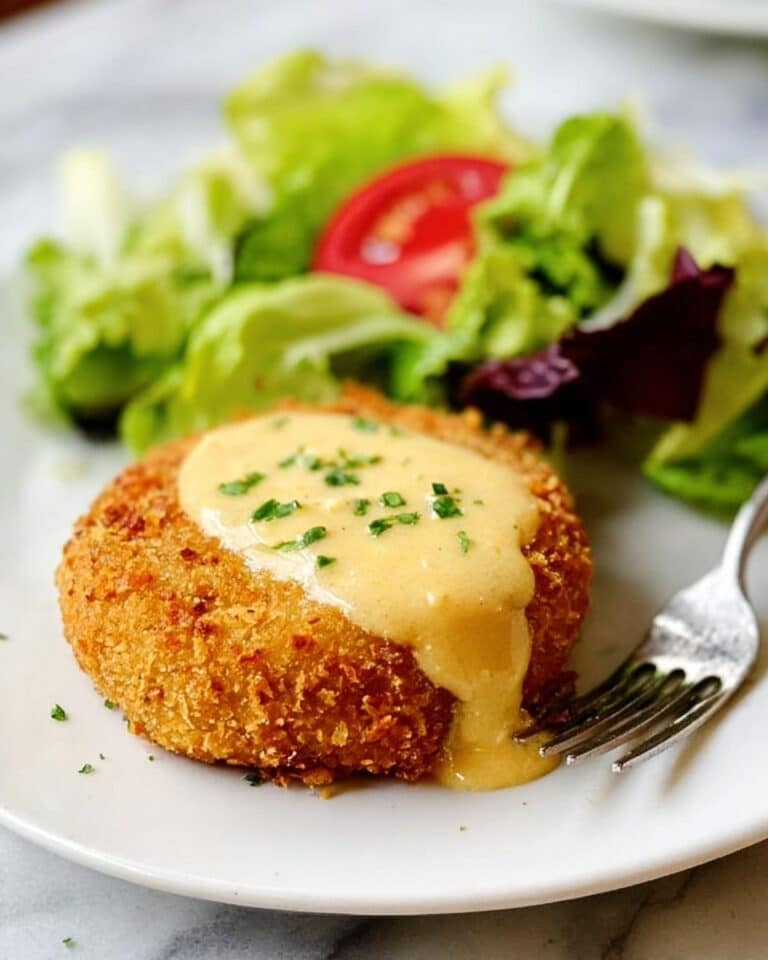 Chicken Pillows with Creamy Parmesan Sauce Recipe