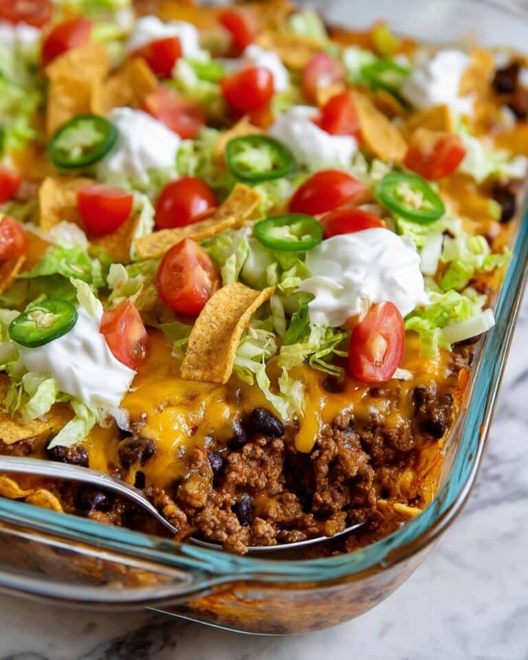 Walking Taco Casserole Recipe